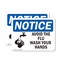Signmission Safety Culture Sign, 14 in Width, Plastic, Rectangle OS-2PACK-NS-P-1014-L-10279 - alternate 1